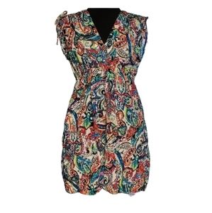 Ralph Lauren Cabana Paisley Farah Dress Swim Coverup/Dress Womens Size S